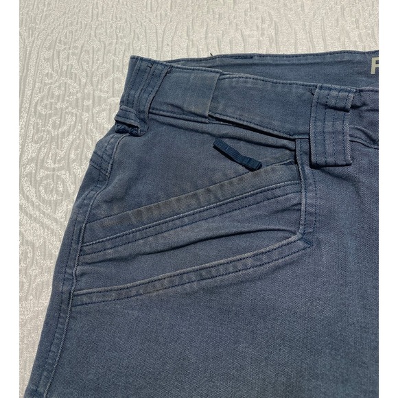 Duluth Trading Co Flex Fire Hose Relaxed Fit Blue Cargo Work Shorts Mens 40 - Picture 5 of 14